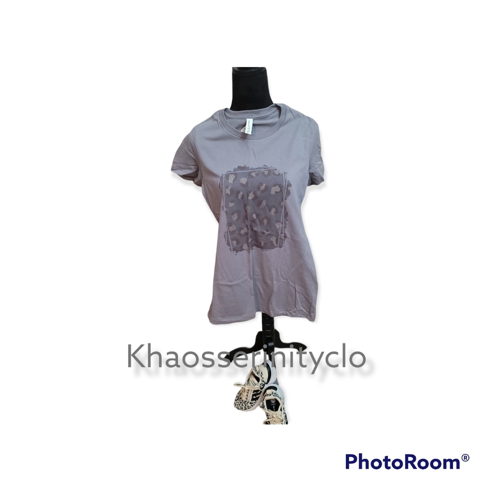 Vintage leopard print t shirt